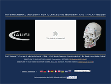 Tablet Screenshot of iausi.org